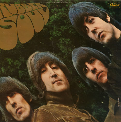 The Beatles Rubber Soul - Mono Canadian vinyl LP album (LP record